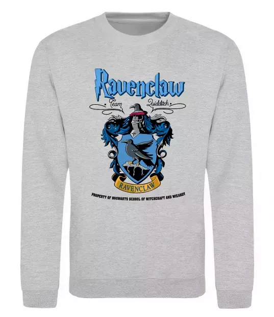 Свитшот Ravenclaw Серый меланж фото