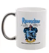 Чашка с цветной ручкой Ravenclaw Серебро фото