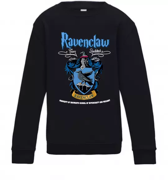 Детский Свитшот Ravenclaw Черный фото