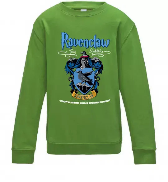 Детский Свитшот Ravenclaw Лаймовый фото