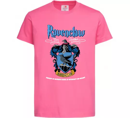 Детская футболка Ravenclaw Ярко-розовый фото