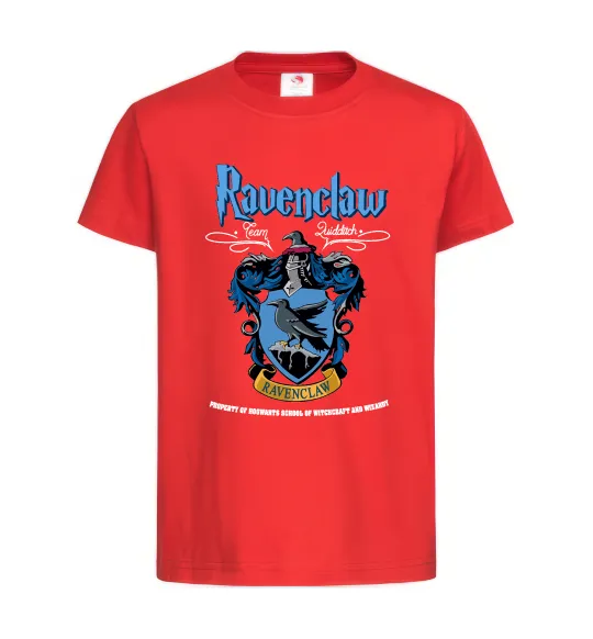 Дитяча футболка Ravenclaw Червоний фото