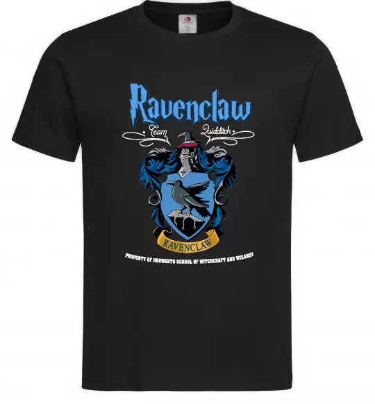Мужская футболка Ravenclaw Черный фото