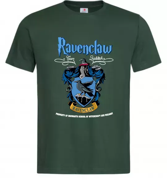 Мужская футболка Ravenclaw Темно-зеленый фото