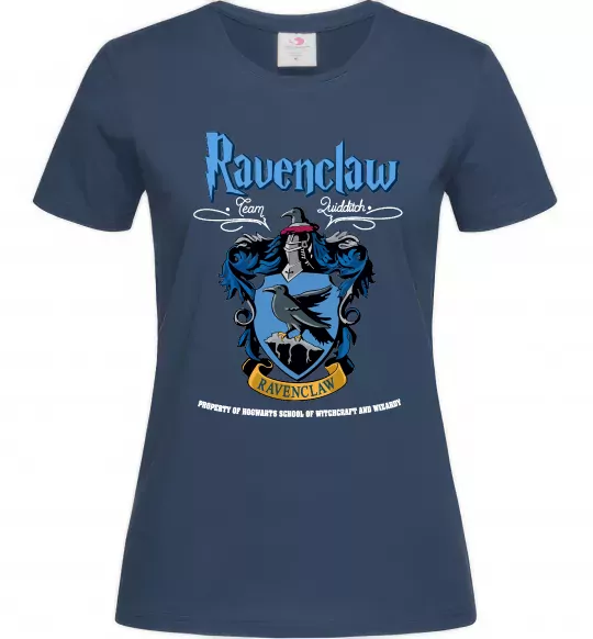 Женская футболка Ravenclaw Темно-синий фото