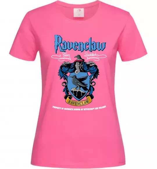 Женская футболка Ravenclaw Ярко-розовый фото