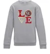 Дитячий світшот Love HP Сірий меланж фото