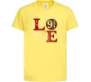 Дитяча футболка Love HP Лимонний Дитяча футболка Love HP Лимонний фото