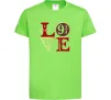 Дитяча футболка Love HP Лаймовий Дитяча футболка Love HP Лаймовий фото