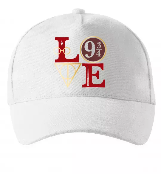 Кепка Love HP Белый фото