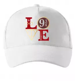 Кепка Love HP Белый фото