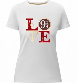 Жіноча преміум футболка Love HP