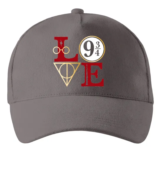 Кепка Love HP Серый фото