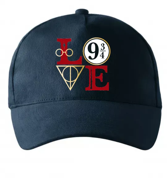 Кепка Love HP Темно-синий фото