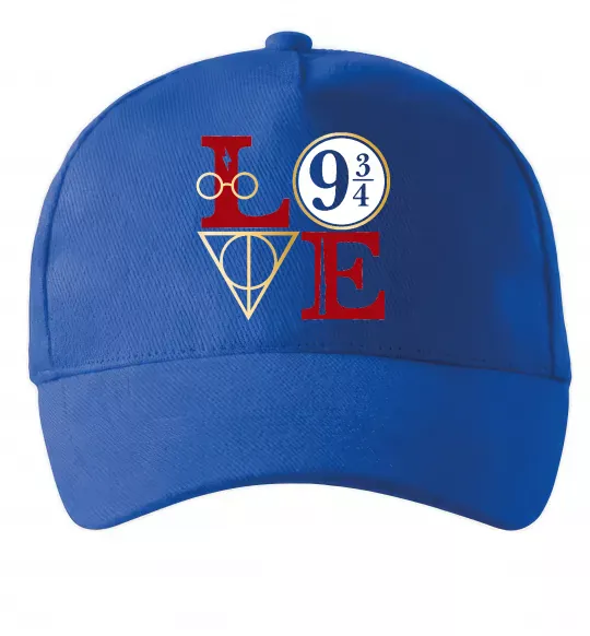 Кепка Love HP Ярко-синий фото