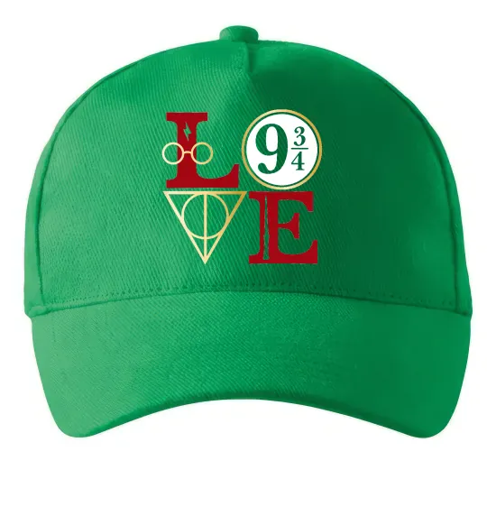 Кепка Love HP Зеленый фото