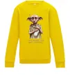 Детский Свитшот Love you more than Dobby loves socks Солнечно желтый Детский Свитшот Love you more than Dobby loves socks Солнечно желтый фото