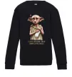 Детский Свитшот Love you more than Dobby loves socks Черный Детский Свитшот Love you more than Dobby loves socks Черный фото