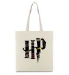 Эко-сумка HP - Гарі Поттер Бежевый Эко-сумка HP - Гарі Поттер Бежевый фото