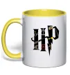 Чашка с цветной ручкой HP - Гарі Поттер Солнечно желтый Чашка с цветной ручкой HP - Гарі Поттер Солнечно желтый фото