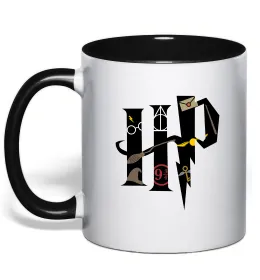 Чашка с цветной ручкой Чашка с цветной ручкой