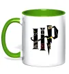 Чашка с цветной ручкой HP - Гарі Поттер Зеленый Чашка с цветной ручкой HP - Гарі Поттер Зеленый фото