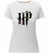 Женская премиум футболка HP - Гарі Поттер Белый фото