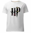 Мужская премиум футболка HP - Гарі Поттер Белый фото