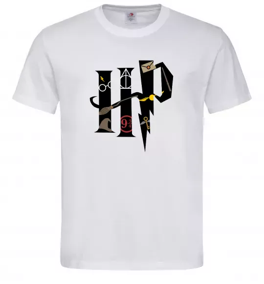 Чоловіча футболка HP - Гарі Поттер Білий фото