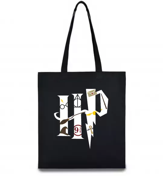 Эко-сумка HP - Гарі Поттер Черный фото