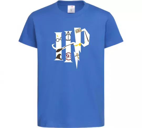Детская футболка HP - Гарі Поттер Ярко-синий фото