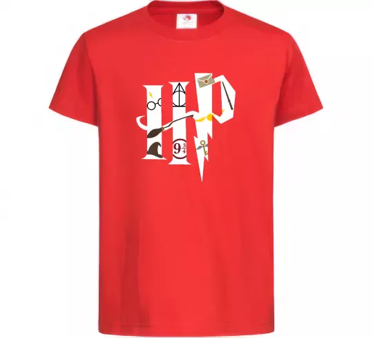 Детская футболка HP - Гарі Поттер Красный фото