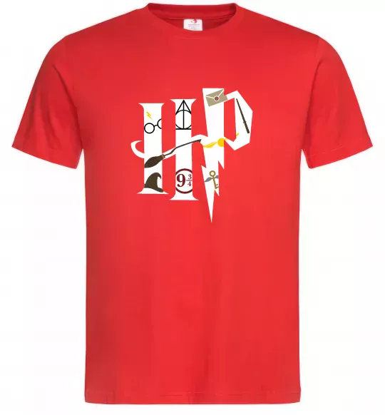 Чоловіча футболка HP - Гарі Поттер Червоний фото