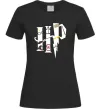 Женская футболка HP - Гарі Поттер Черный Женская футболка HP - Гарі Поттер Черный фото