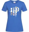 Женская футболка HP - Гарі Поттер Ярко-синий Женская футболка HP - Гарі Поттер Ярко-синий фото