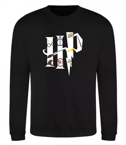 Свитшот HP - Гарі Поттер Черный фото