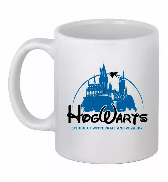 Чашка керамическая HogWarts Белый фото