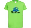 Детская футболка HogWarts Лаймовый фото