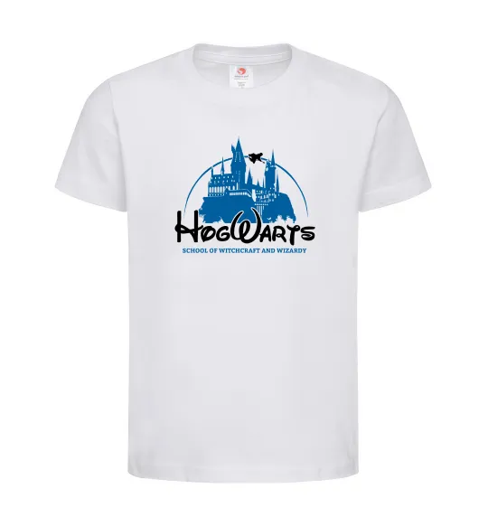 Дитяча футболка HogWarts Білий фото