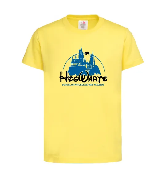Дитяча футболка HogWarts Лимонний фото