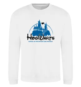 Свитшот HogWarts Белый фото
