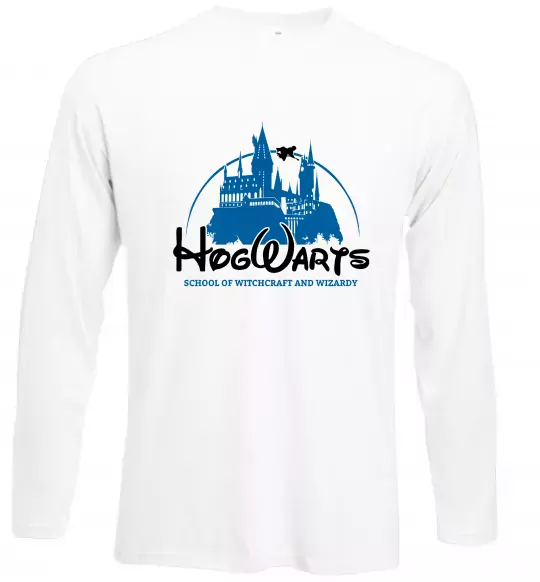 Лонгслів HogWarts Білий фото