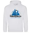 Женская толстовка (худи) HogWarts Серый меланж фото