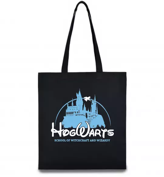 Эко-сумка HogWarts Черный фото
