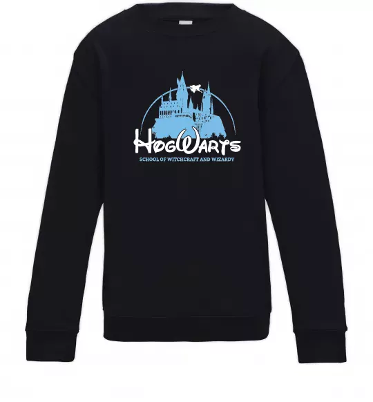 Дитячий світшот HogWarts Чорний фото