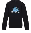 Дитячий світшот HogWarts Чорний фото