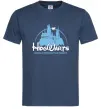 Мужская футболка HogWarts Темно-синий фото