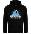 Женская толстовка (худи) HogWarts Черный фото