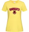 Женская футболка Hogwarts Logo Лимонный Женская футболка Hogwarts Logo Лимонный фото