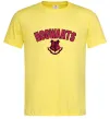 Мужская футболка Hogwarts Logo Лимонный фото